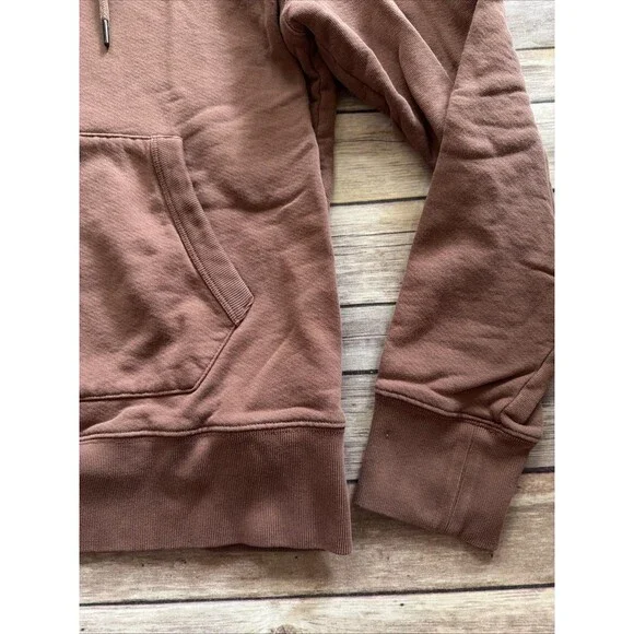 Madewell Women’s Small Dusty Pink 365 Ootoya Relaxed Raglan Sleeve Hoodie - Picture 2 of 7